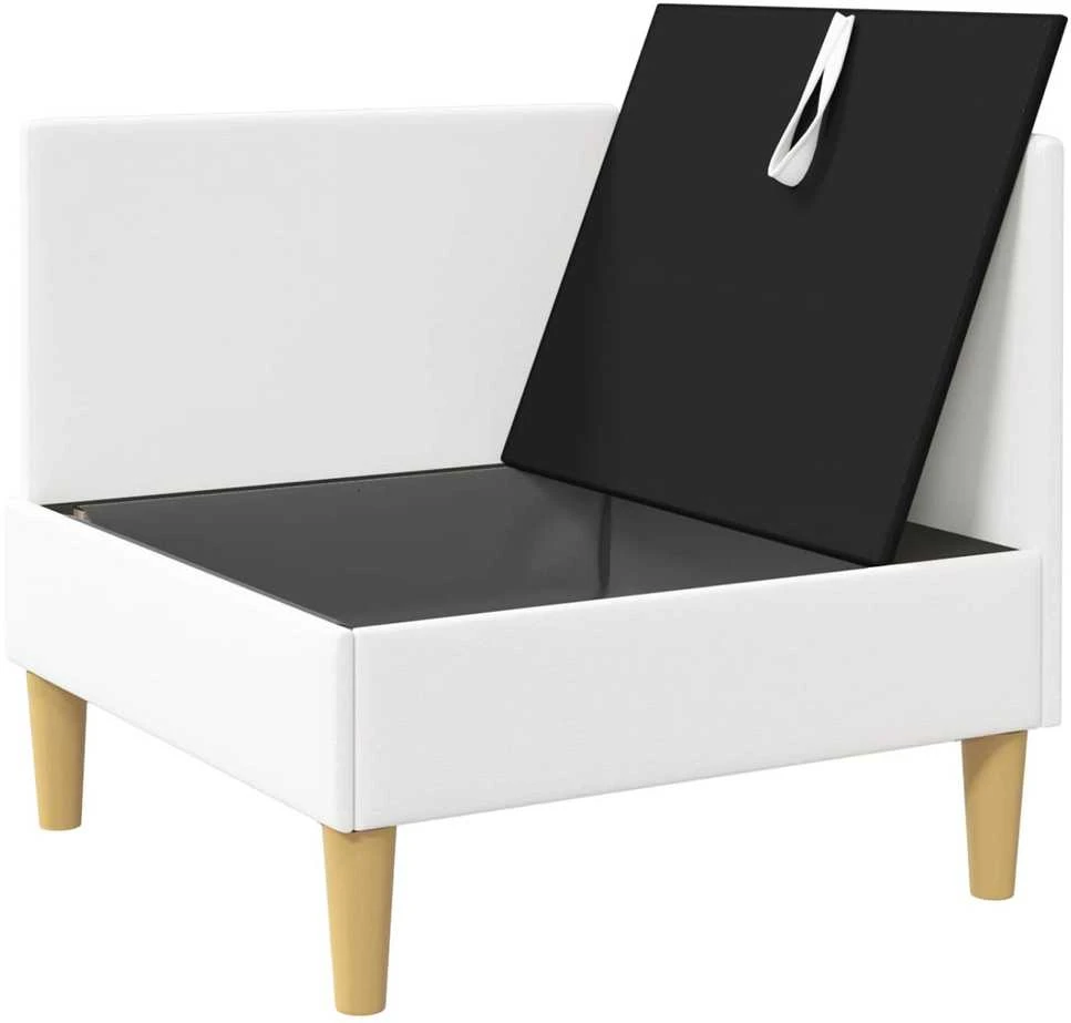 Sofa su saugojimu Audinys