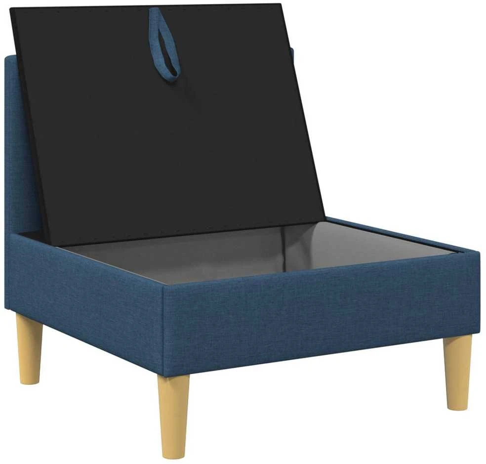 Sofa su saugojimu Audinys