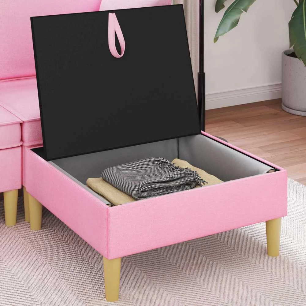 Sofa su saugojimu Audinys