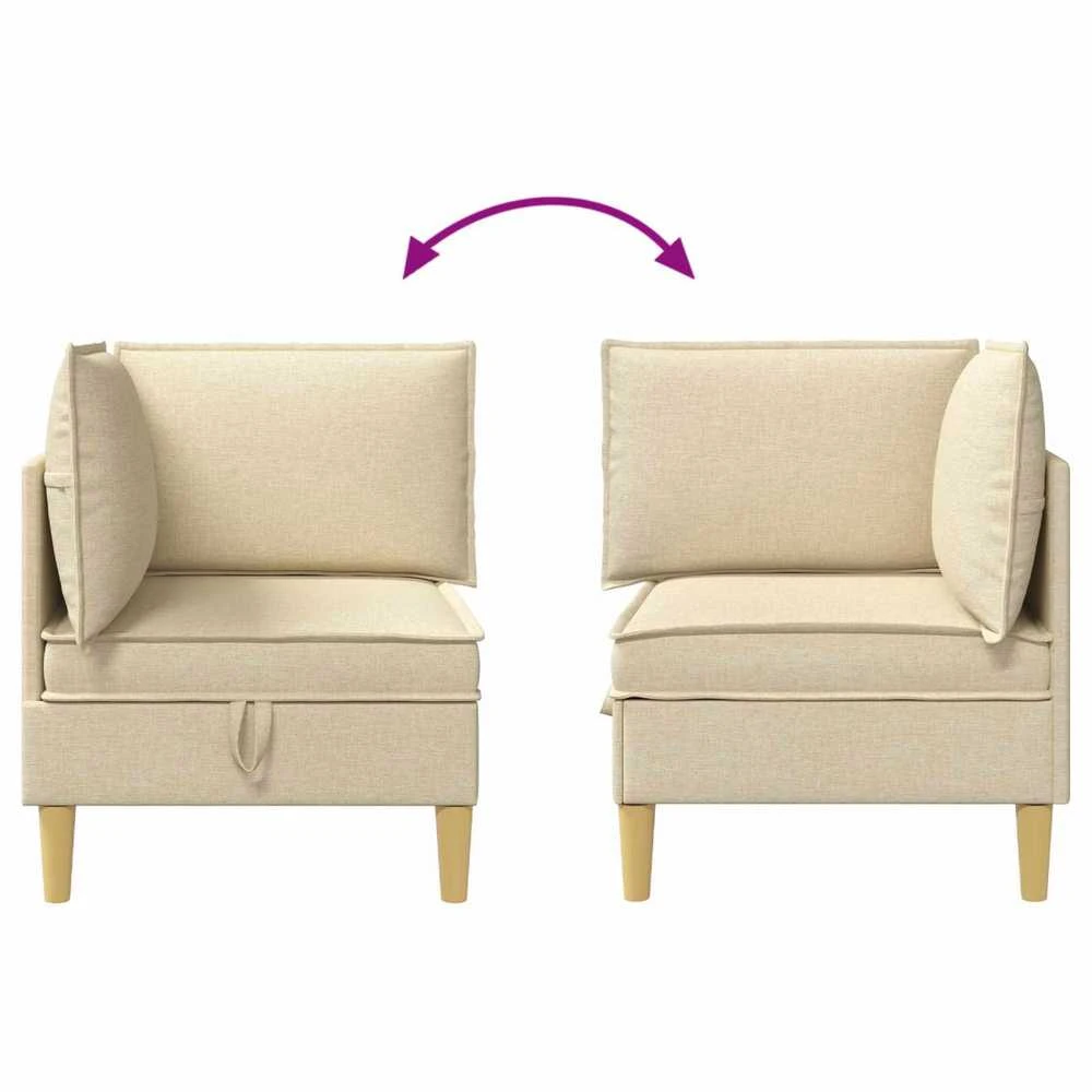 Sofa su saugojimu Audinys