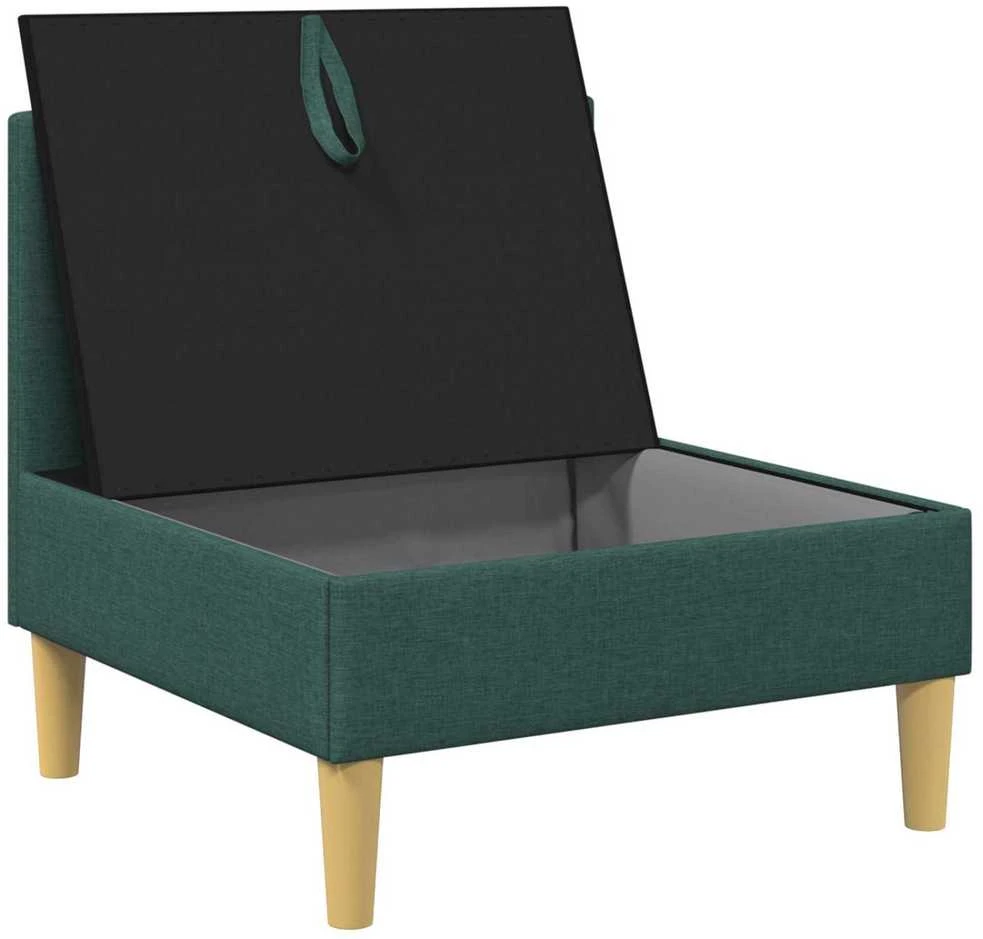 Sofa su saugojimu Audinys