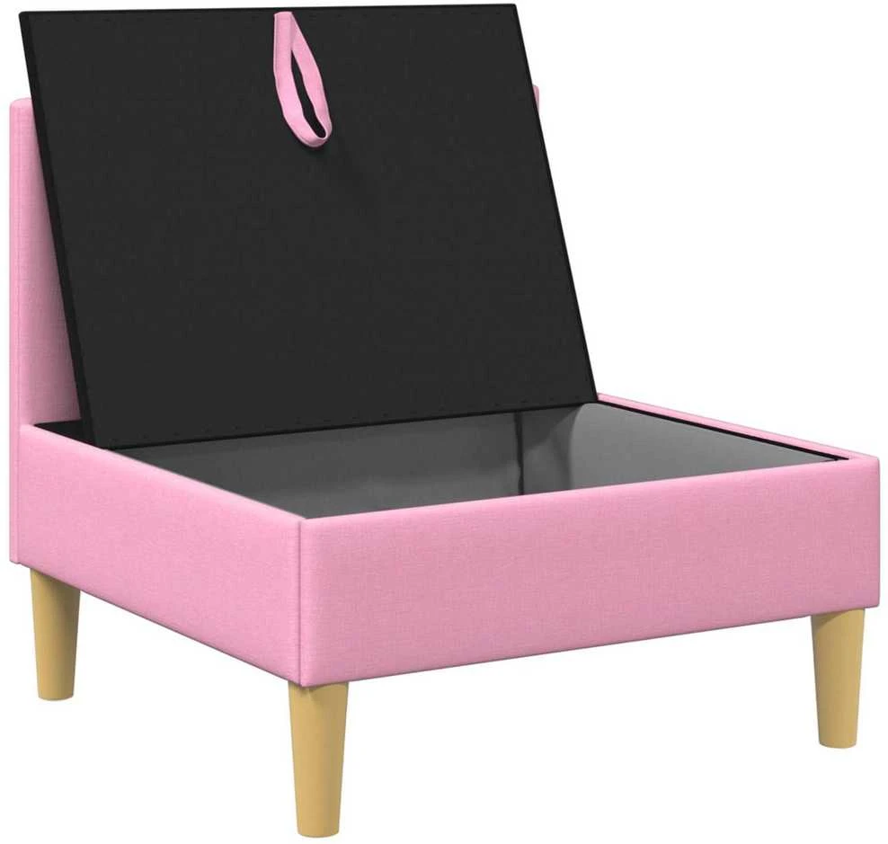 Sofa su saugojimu Audinys