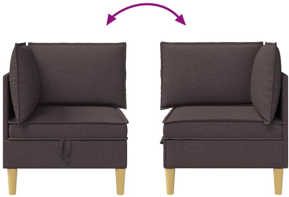 Sofa su saugojimu Audinys