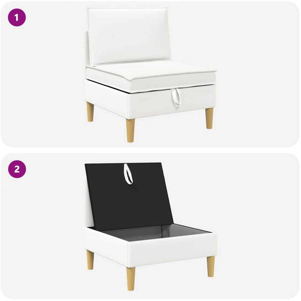 Sofa su saugojimu Audinys