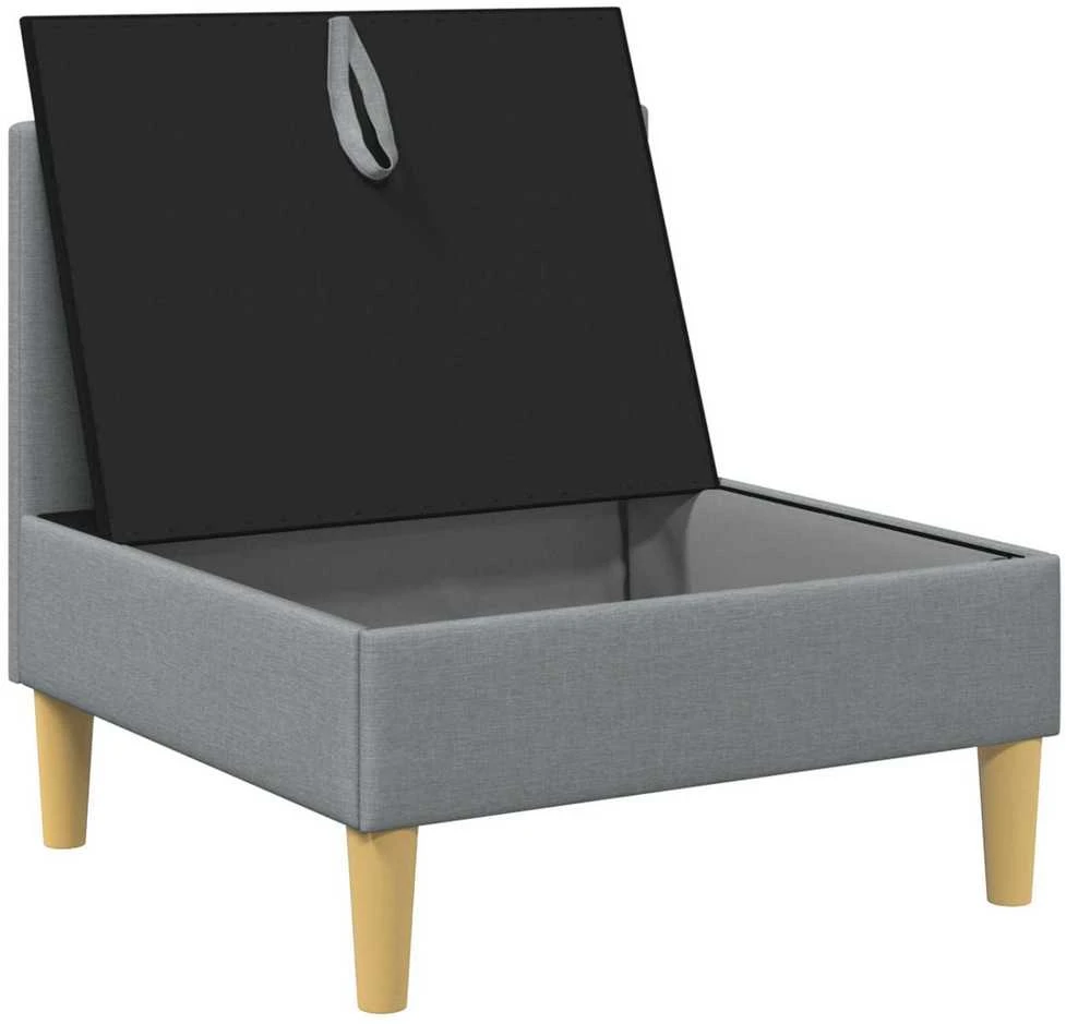 Sofa su saugojimu Audinys