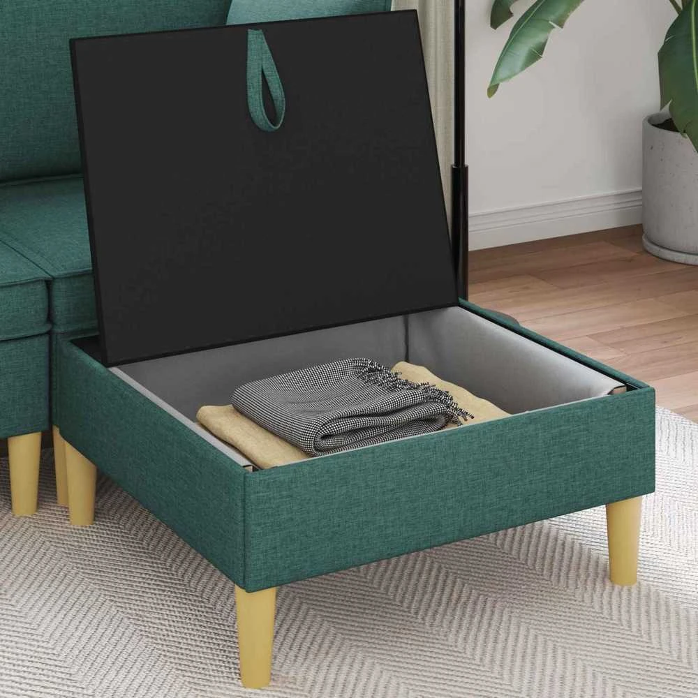 Sofa su saugojimu Audinys