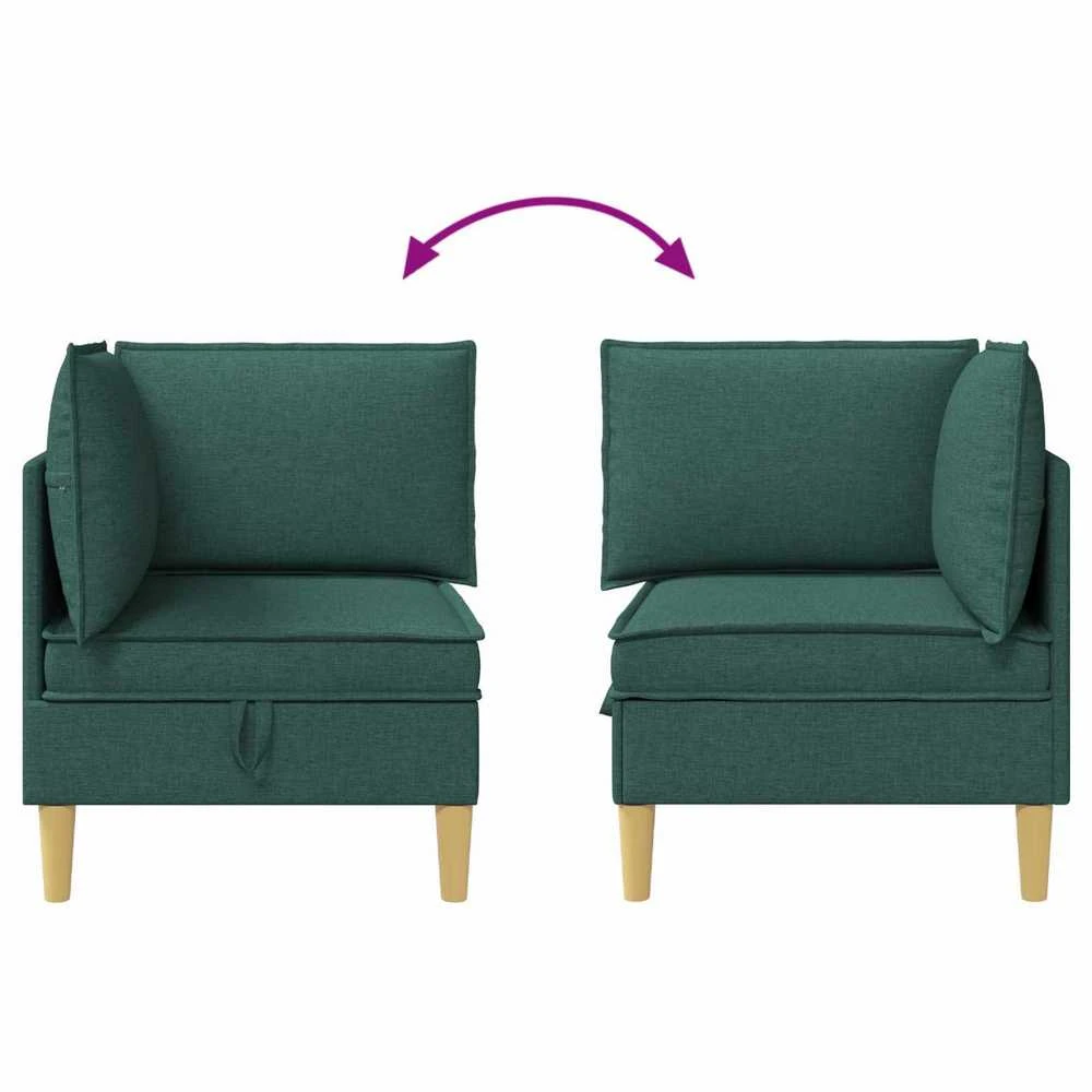 Sofa su saugojimu Audinys
