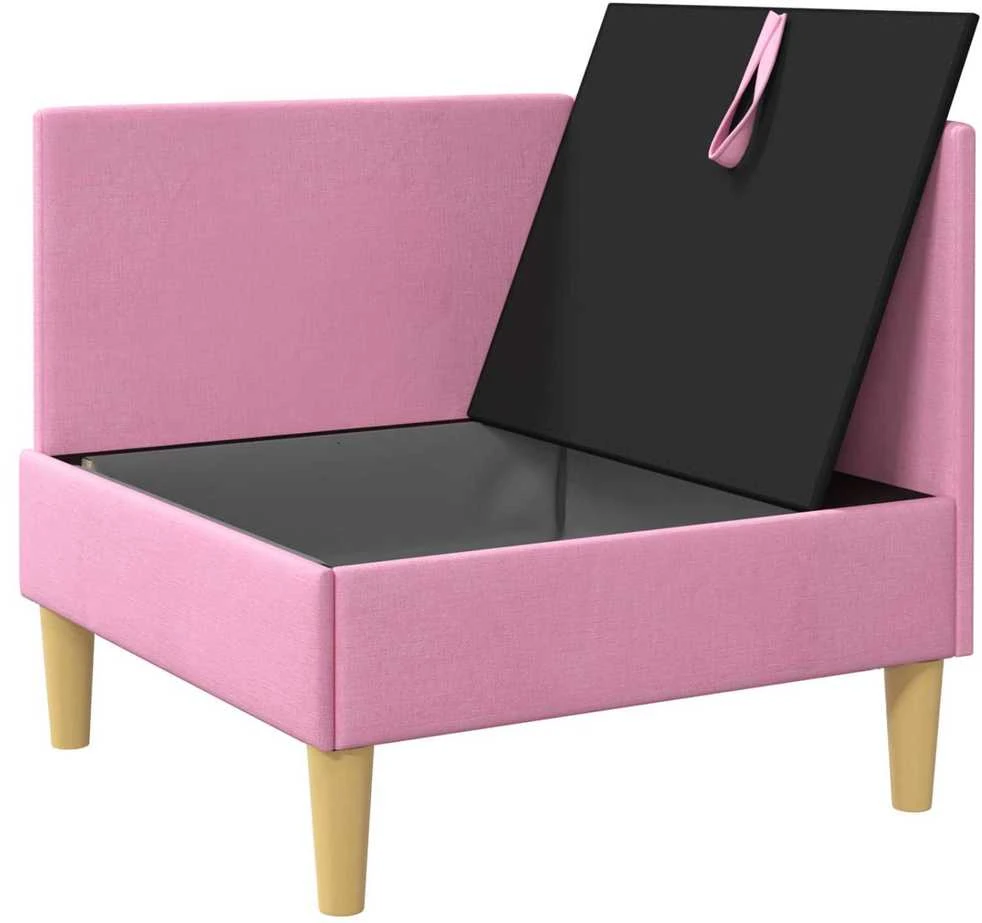 Sofa su saugojimu Audinys