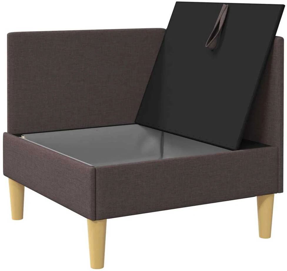 Sofa su saugojimu Audinys