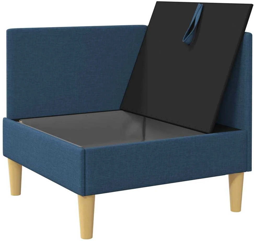 Sofa su saugojimu Audinys