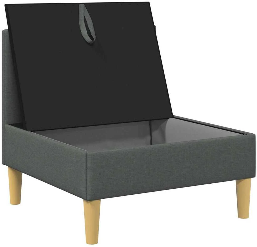 Sofa su saugojimu Audinys