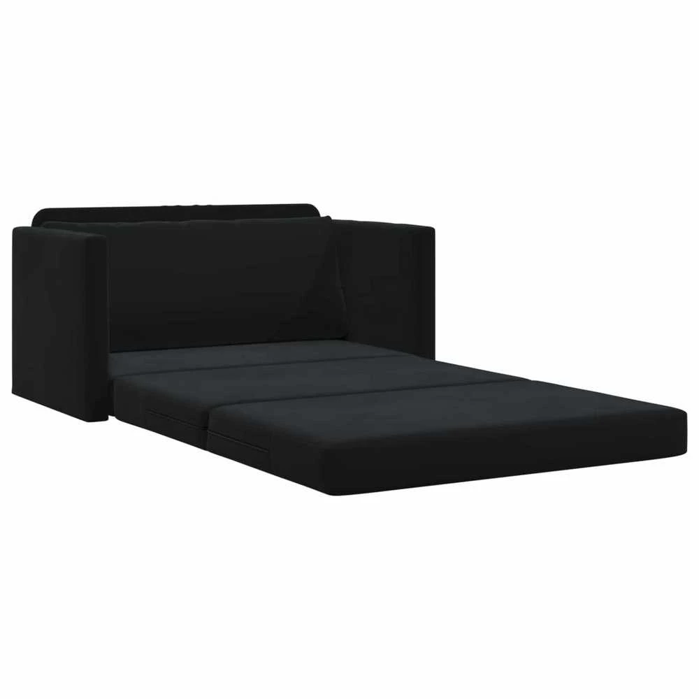 Sofa lova Juoda 124 x 71 x 78 cm Aksomas