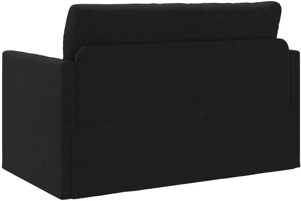 Sofa lova Juoda 124 x 71 x 78 cm audinys