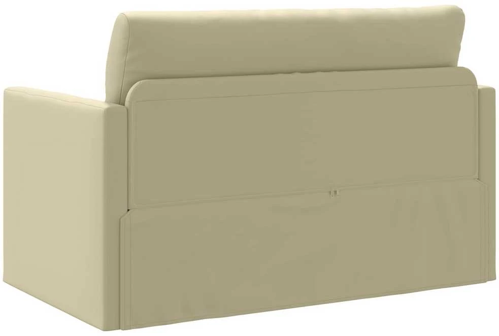 Sofa lova Kreminė 124 x 71 x 78 cm Dirbtinė Oda