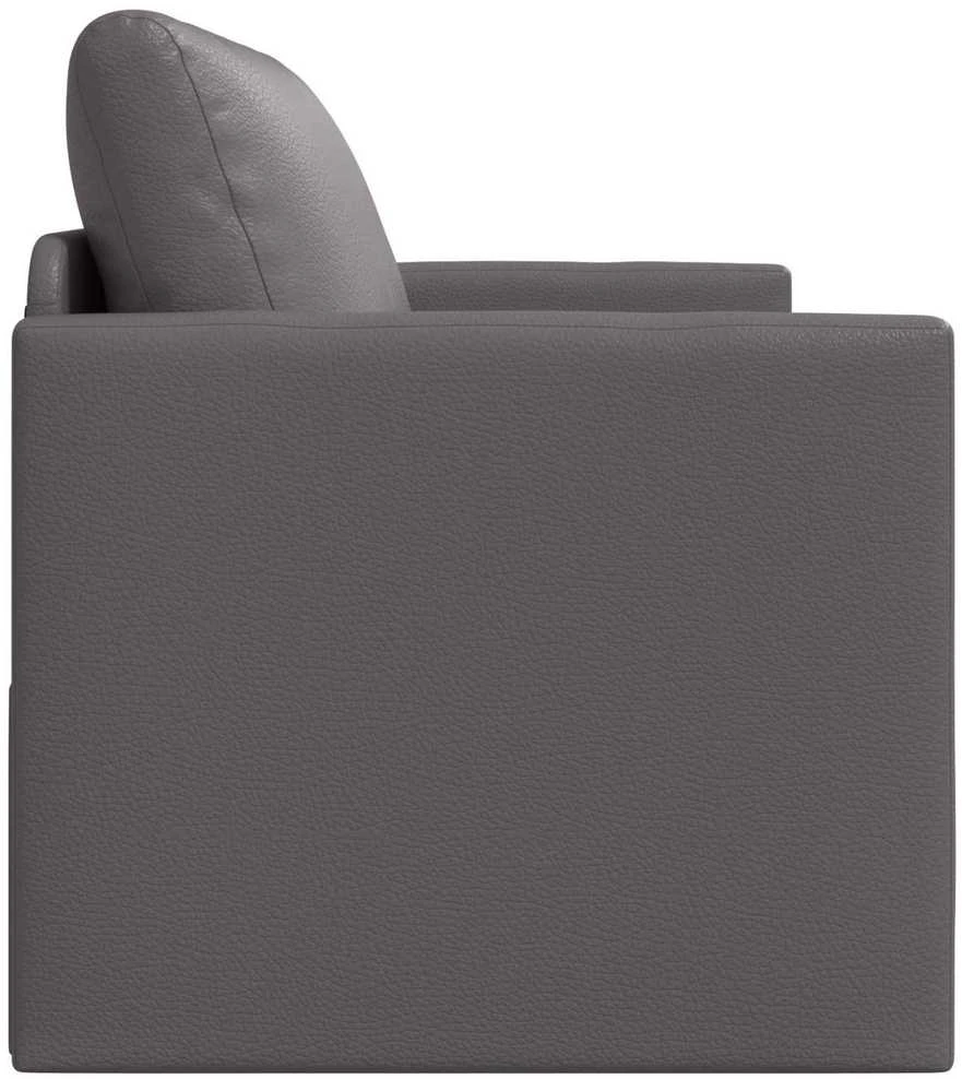 Sofa lova Pilka 124 x 71 x 78 cm Dirbtinė Oda
