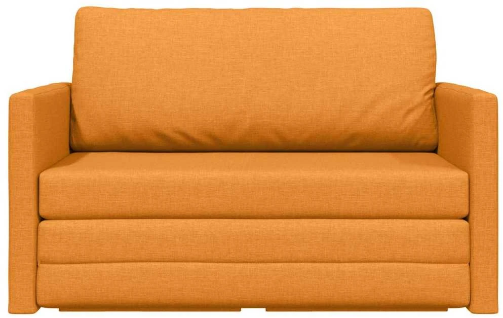 Sofa lova Tamsiai geltona 124 x 71 x 78 cm audinys