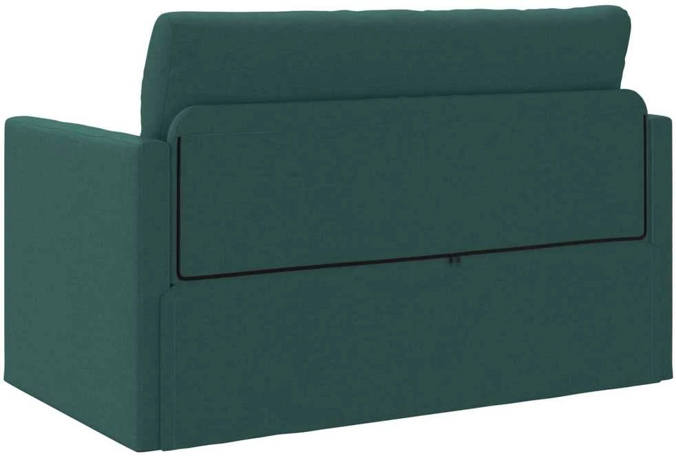 Sofa lova Tamsiai žalia 124 x 71 x 78 cm audinys
