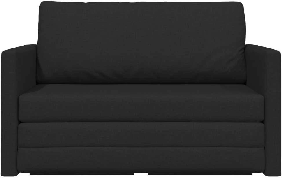Sofa lova Juoda 124 x 71 x 78 cm audinys