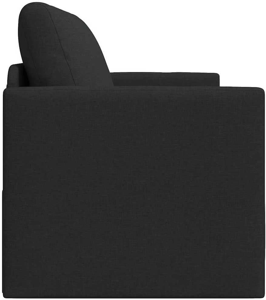 Sofa lova Juoda 124 x 71 x 78 cm audinys