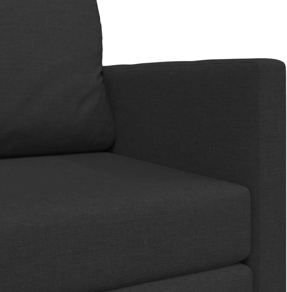 Sofa lova Juoda 124 x 71 x 78 cm audinys