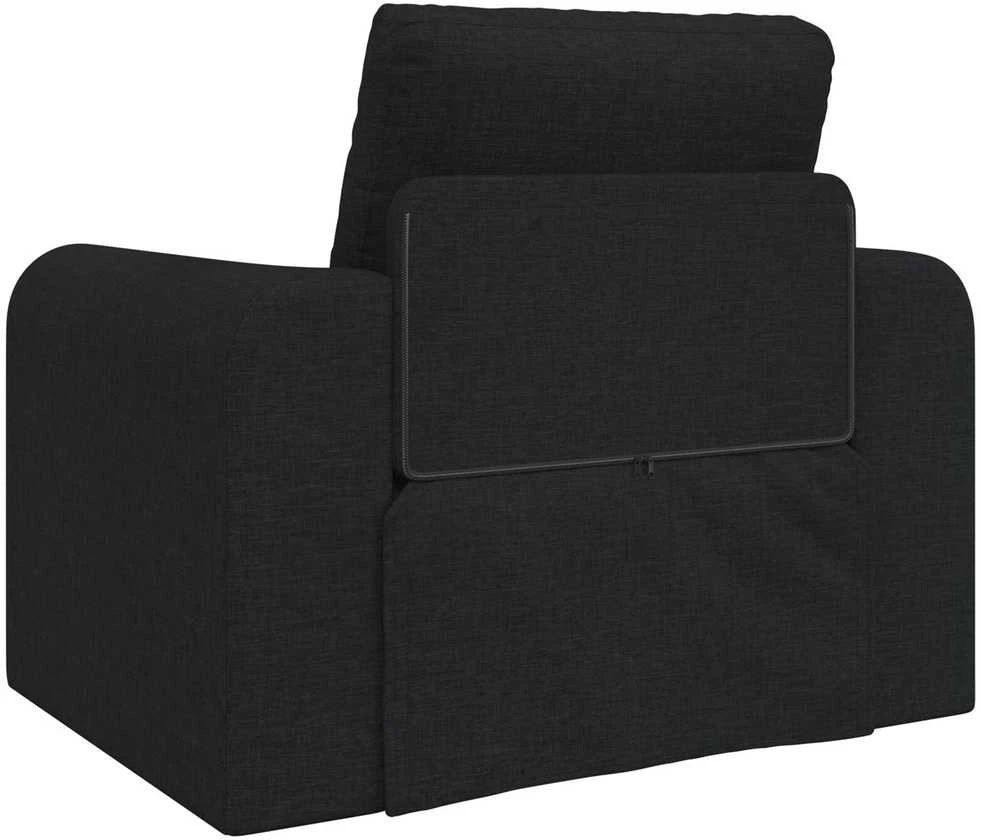 Sofa lova Juoda 98 x 71 x 83 cm audinys