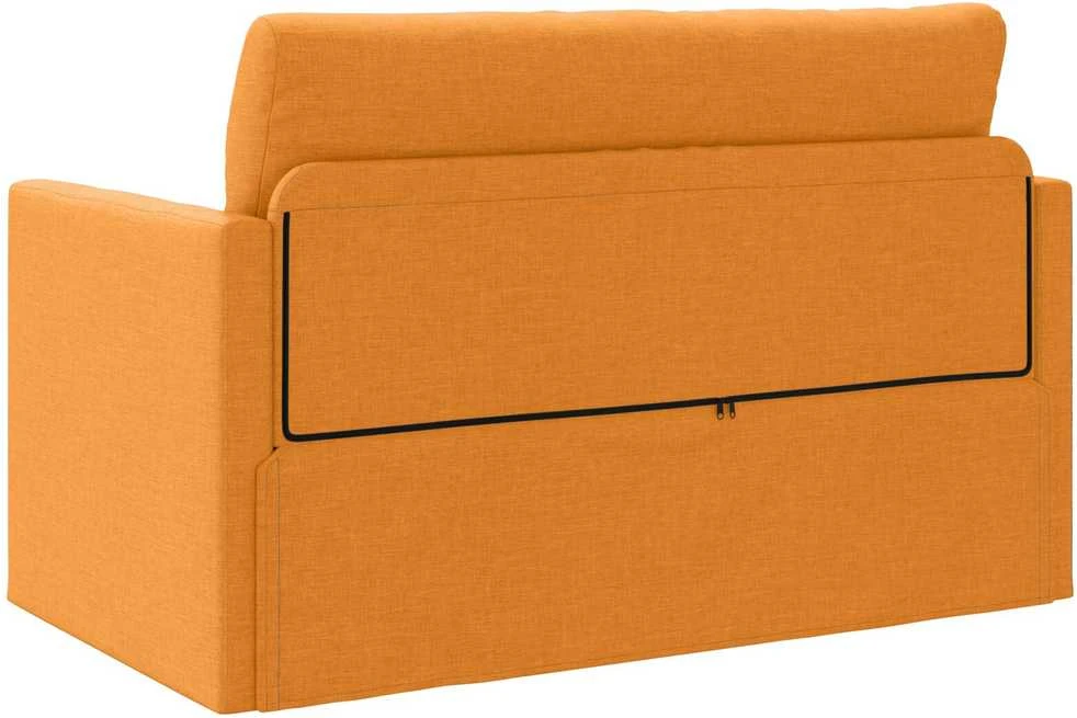 Sofa lova Tamsiai geltona 124 x 71 x 78 cm audinys