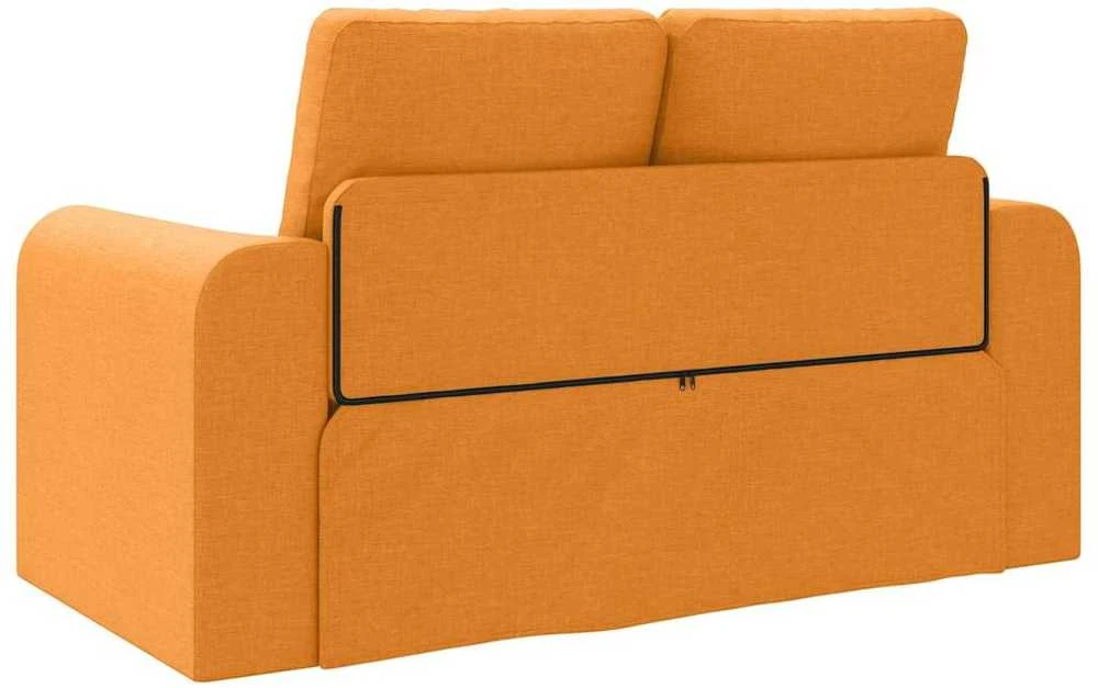 Sofa lova Tamsiai geltona 148 x 71 x 83 cm audinys