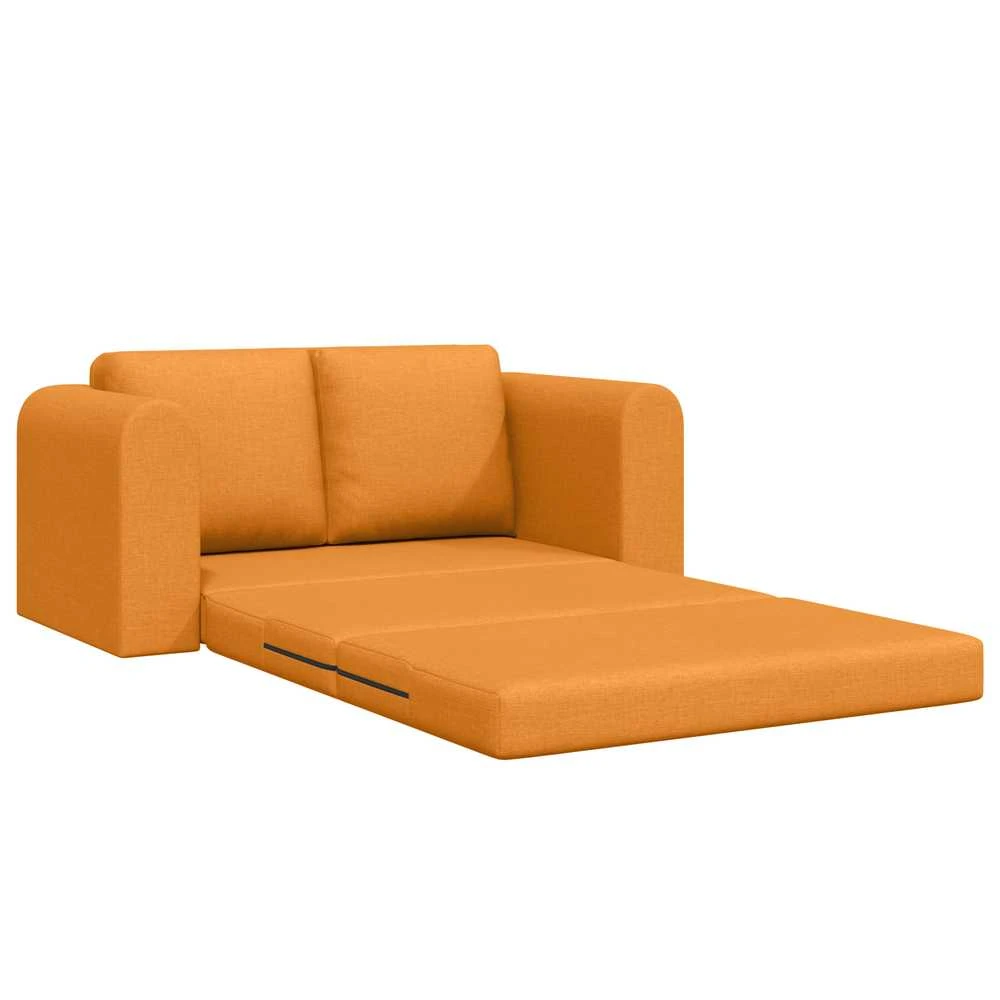 Sofa lova Tamsiai geltona 148 x 71 x 83 cm audinys