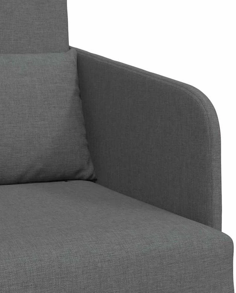 Sofa lova Tamsiai pilka 65 x 80 x 83 cm audinys