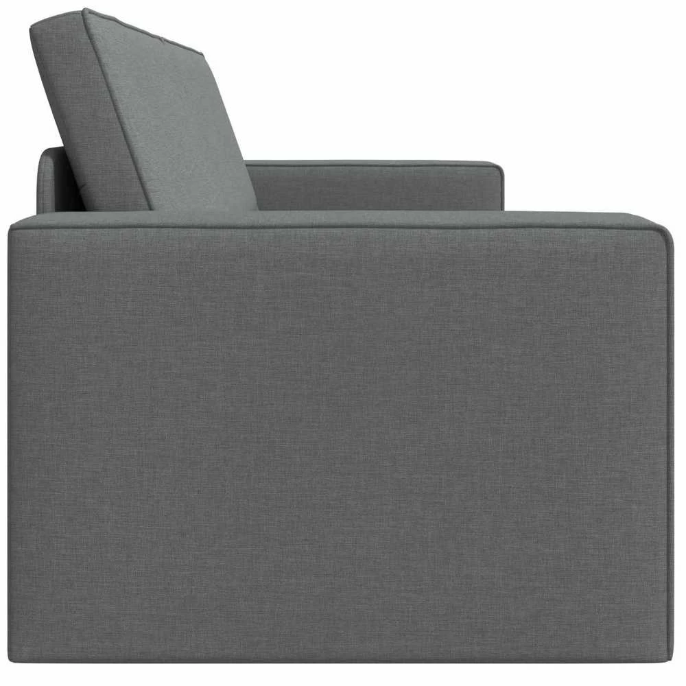 Sofa lova Tamsiai pilka 245 x 78 x 77 cm audinys