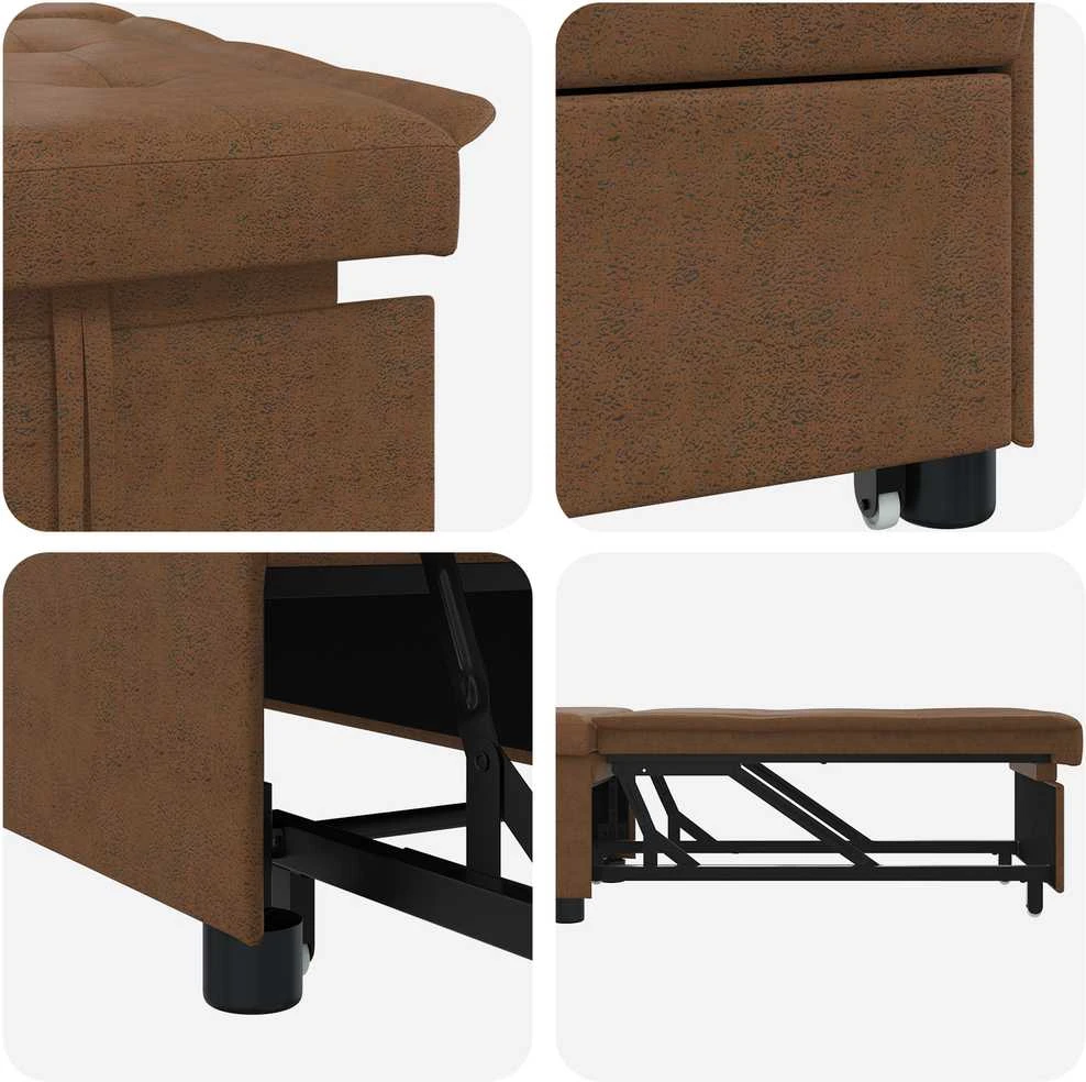 Sofa lova Ruda 194 x 67 x 82 cm Huahua audinys