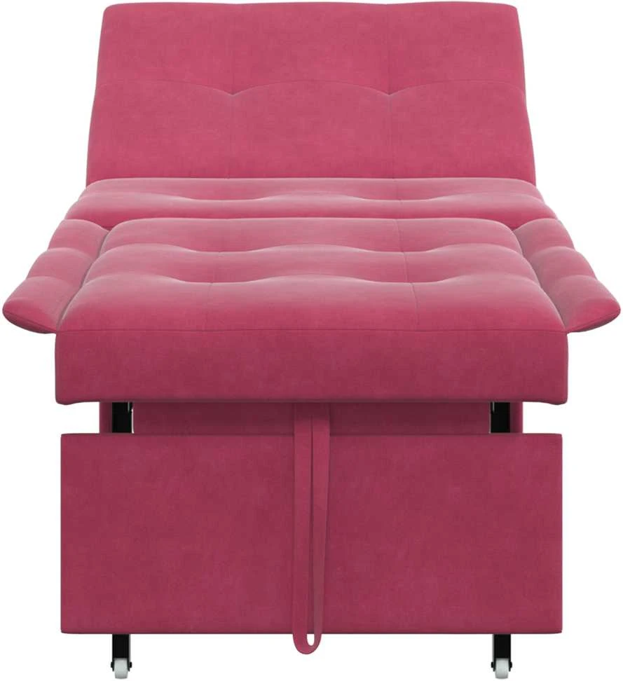 Sofa lova Vyno raudona 194 x 67 x 82 cm Aksomas