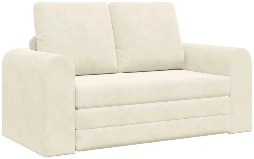Sofa lova Kreminė 148 x 71 x 83 cm Aksomas