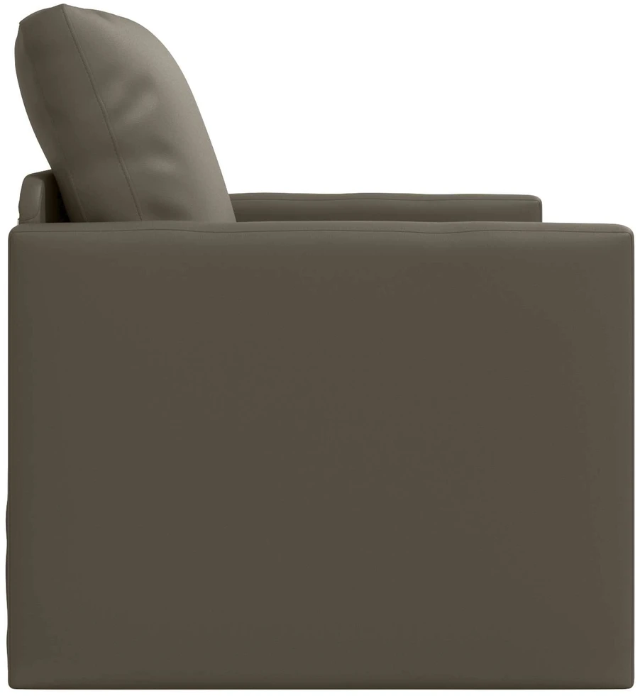 Sofa lova 60cm Pilka Dirbtinė Oda