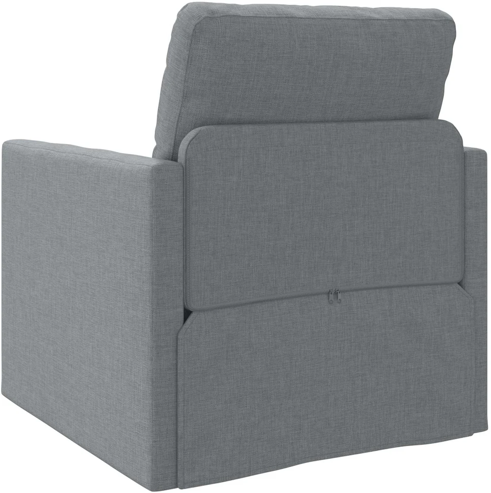 Sofa lova 60cm Šviesiai pilka audinys