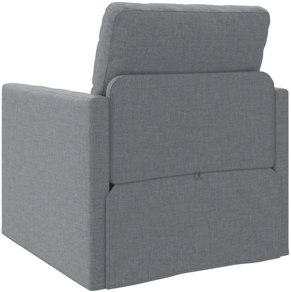 Sofa lova 60cm Šviesiai pilka audinys