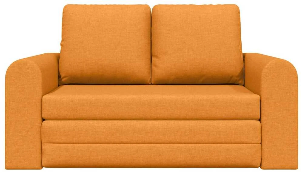 Sofa lova Tamsiai geltona 148 x 71 x 83 cm audinys