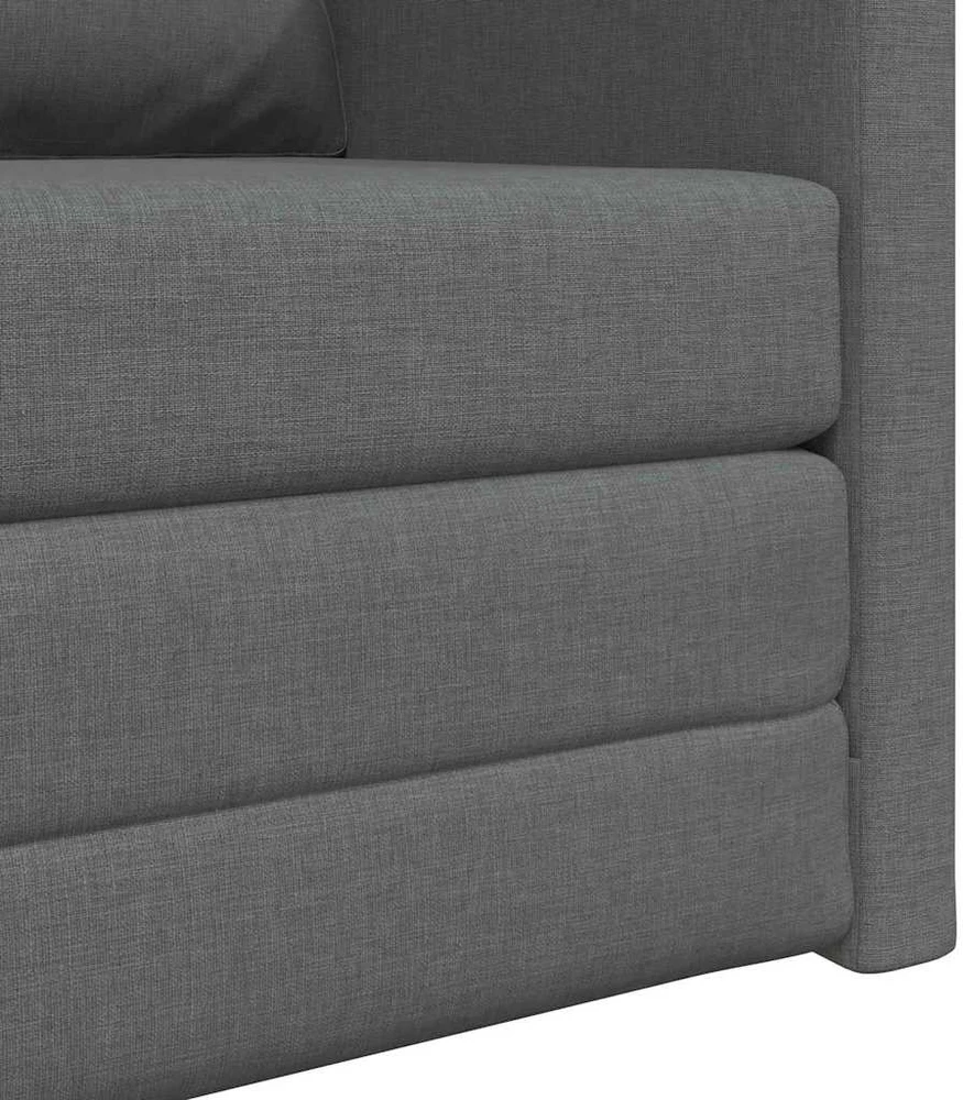 Sofa lova 60cm Tamsiai pilka audinys