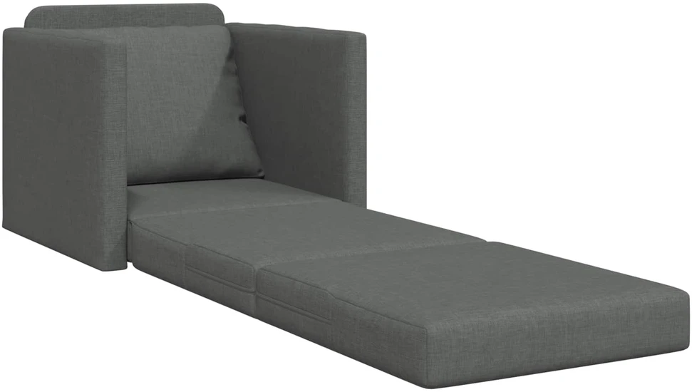 Sofa lova 60cm Tamsiai pilka audinys