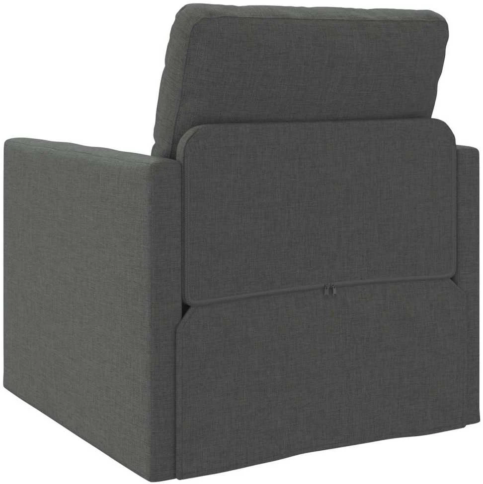Sofa lova 60cm Tamsiai pilka audinys