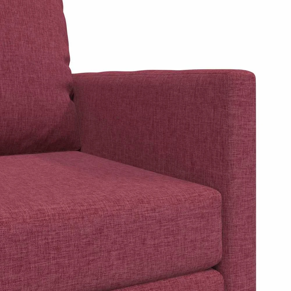Sofa lova Vyno raudona 74 x 77 x 81 cm audinys