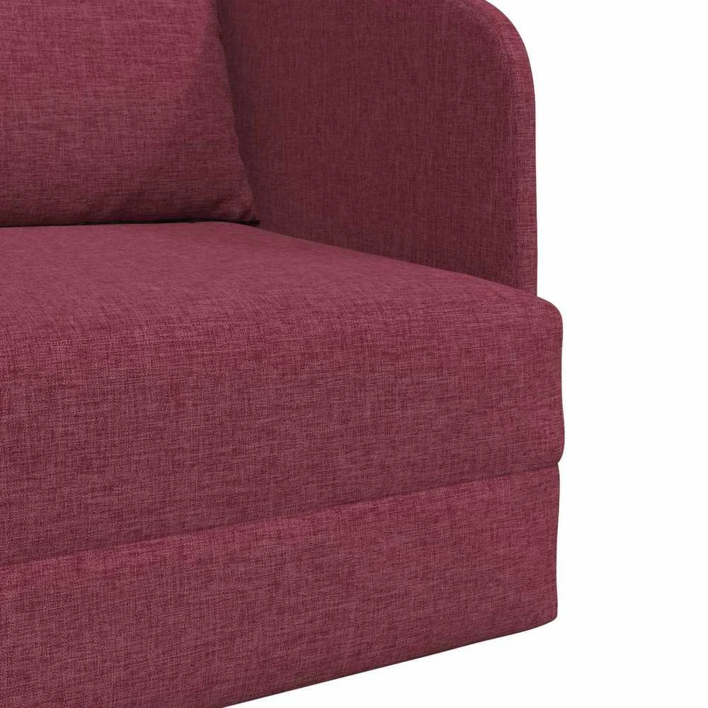 Sofa lova Vyno raudona 65 x 80 x 83 cm audinys