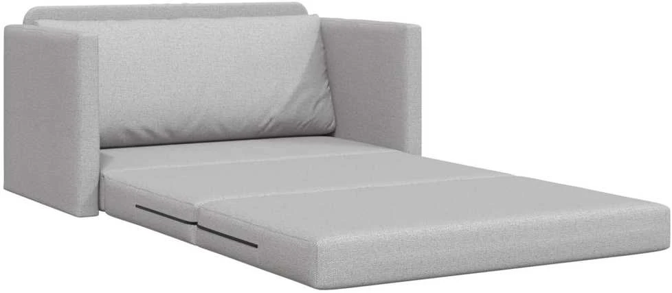 Sofa lova Debesų pilka 124 x 71 x 78 cm audinys