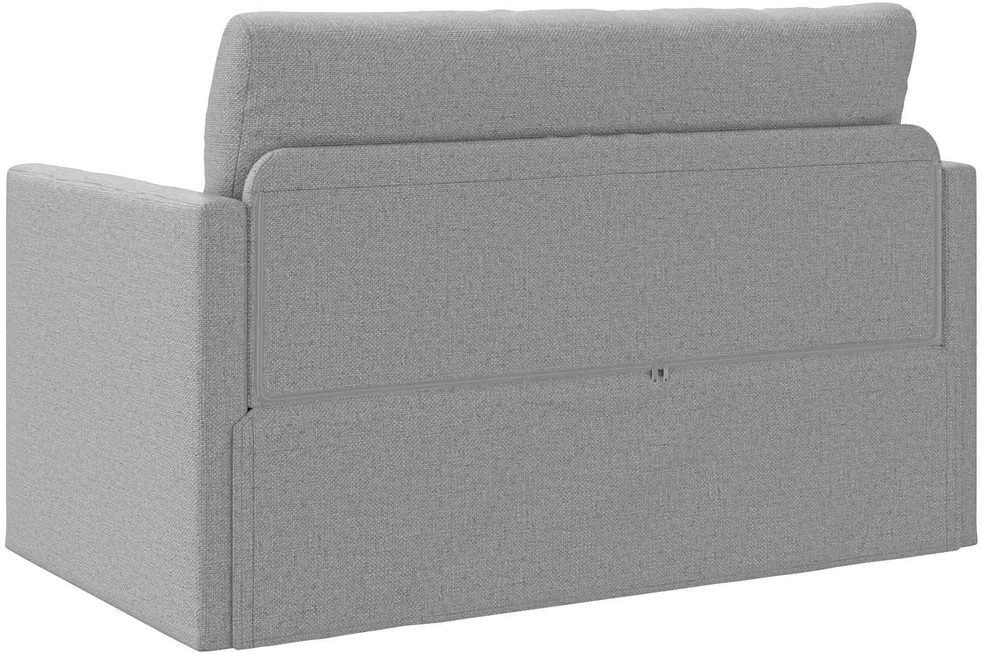 Sofa lova Debesų pilka 124 x 71 x 78 cm audinys