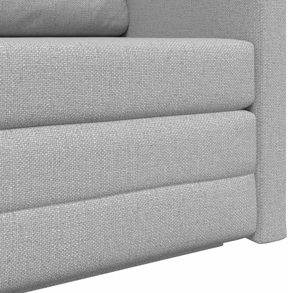 Sofa lova Debesų pilka 124 x 71 x 78 cm audinys