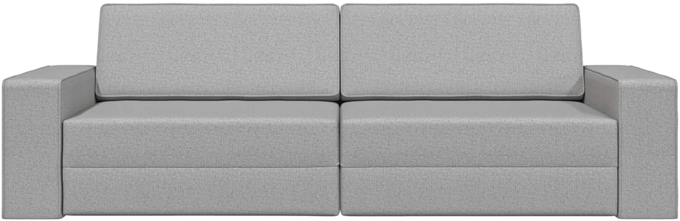 Sofa lova Debesų pilka 245 x 78 x 77 cm audinys