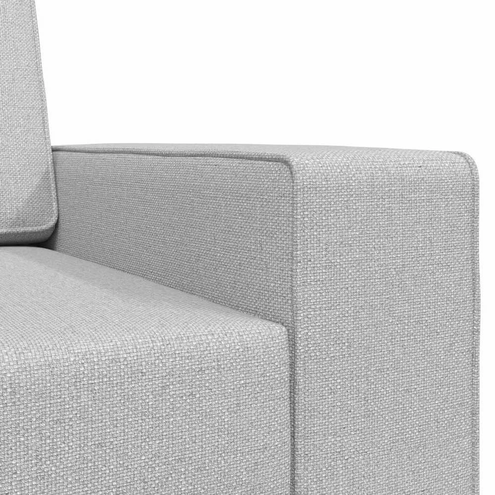 Sofa lova Debesų pilka 245 x 78 x 77 cm audinys