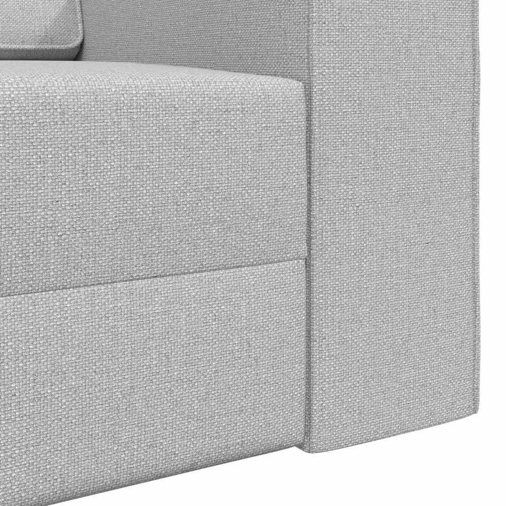 Sofa lova Debesų pilka 245 x 78 x 77 cm audinys
