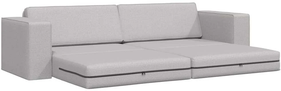 Sofa lova Debesų pilka 245 x 78 x 77 cm audinys