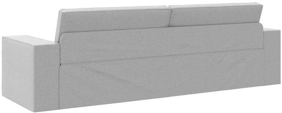 Sofa lova Debesų pilka 245 x 78 x 77 cm audinys